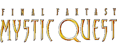Final Fantasy Mystic Quest logo for Super Nintendo